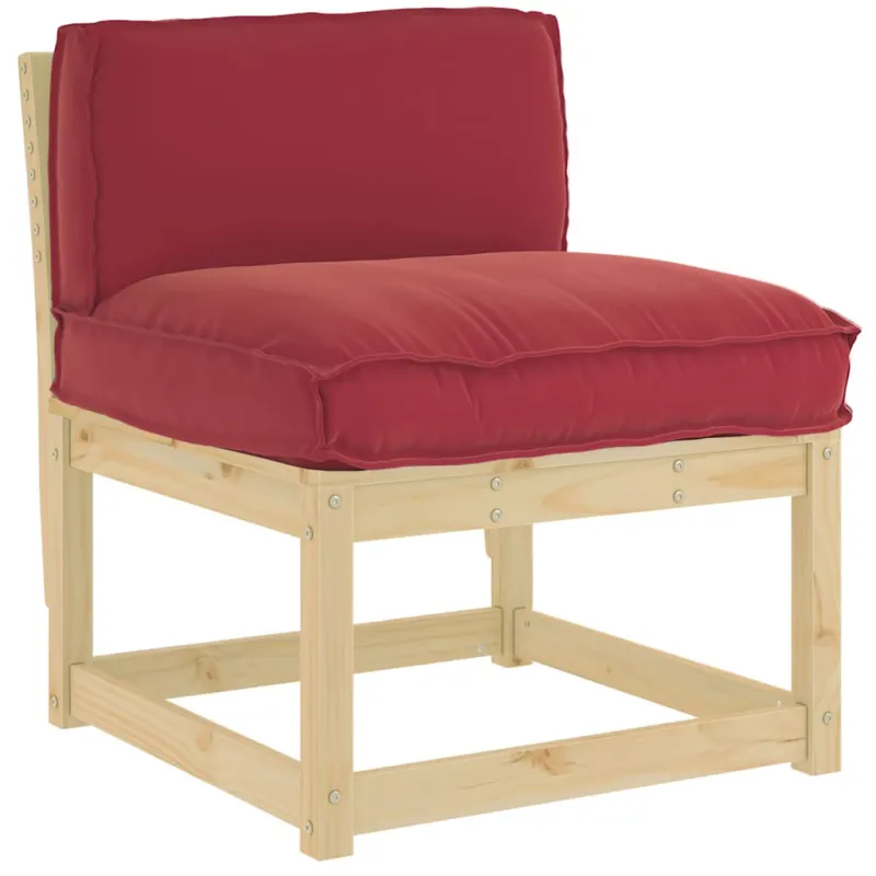 Pagalvėlė Vyno raudona 80 x 40 x 12 cm Oksfordo audinys