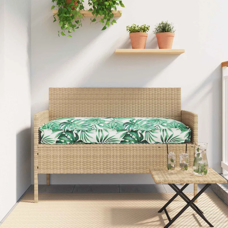 Pagalvėlė Lapų raštas 120 x 60 x 12 cm Oksfordo audinys Lapelis