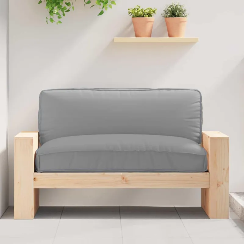 Pagalvėlė Pilka 120 x 80 x 12 cm Oksfordo audinys