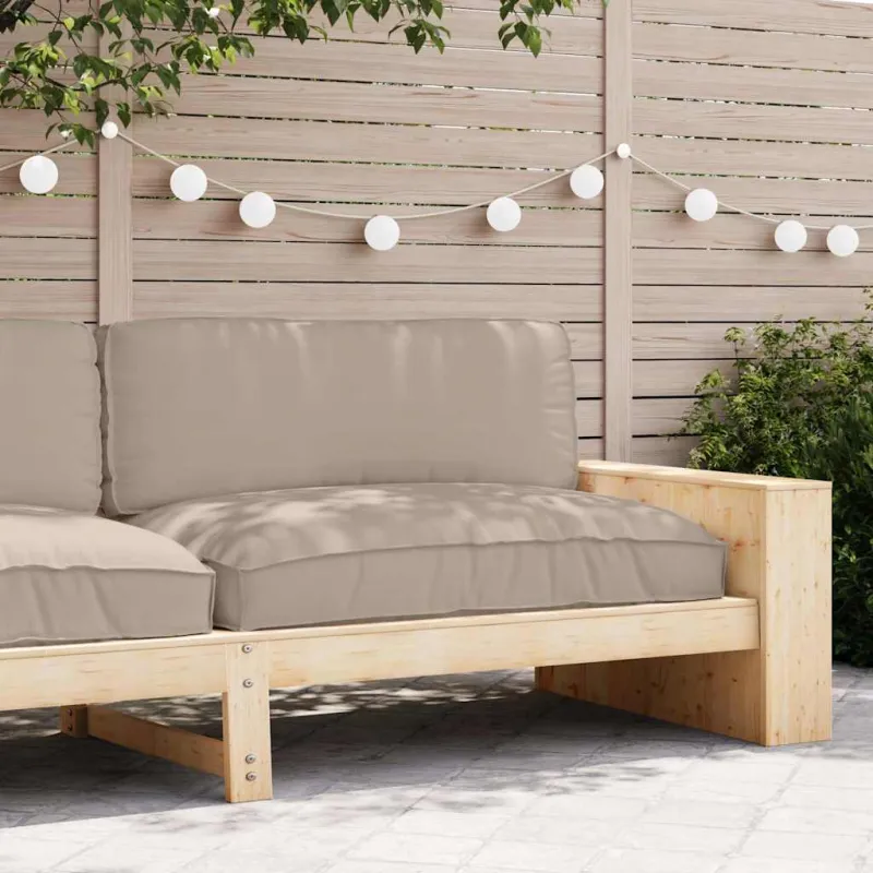 Pagalvėlė Taupe 120 x 80 x 12 cm Oksfordo audinys