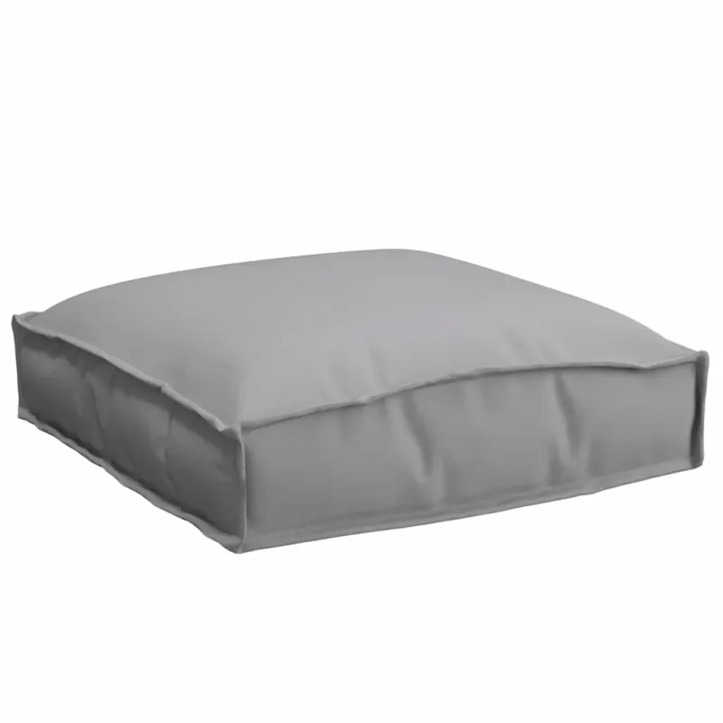 Pagalvėlė 2 pcs Pilka 40 x 40 x 8 cm Oksfordo audinys