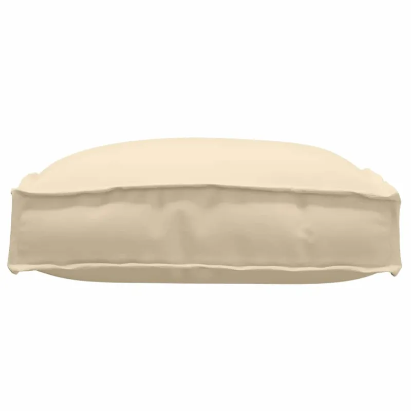 Pagalvėlė 2 pcs Smėlio 40 x 40 x 8 cm Oksfordo audinys