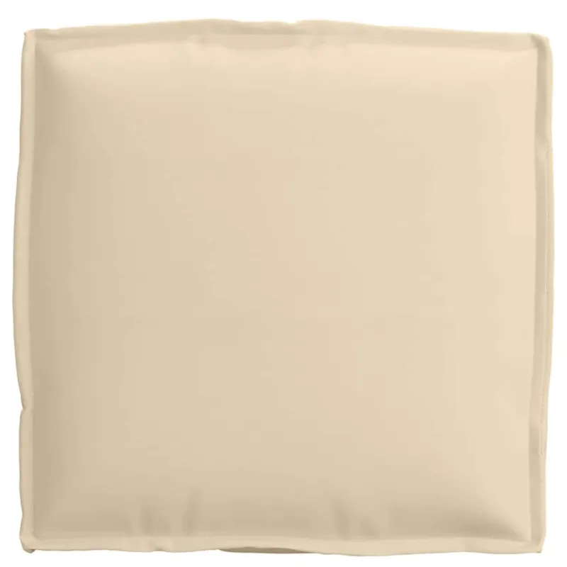 Pagalvėlė 2 pcs Smėlio 40 x 40 x 8 cm Oksfordo audinys