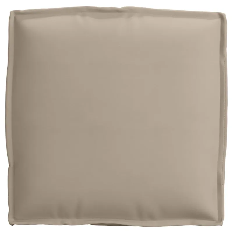 Pagalvėlė 2 pcs Taupe 40 x 40 x 8 cm Oksfordo audinys