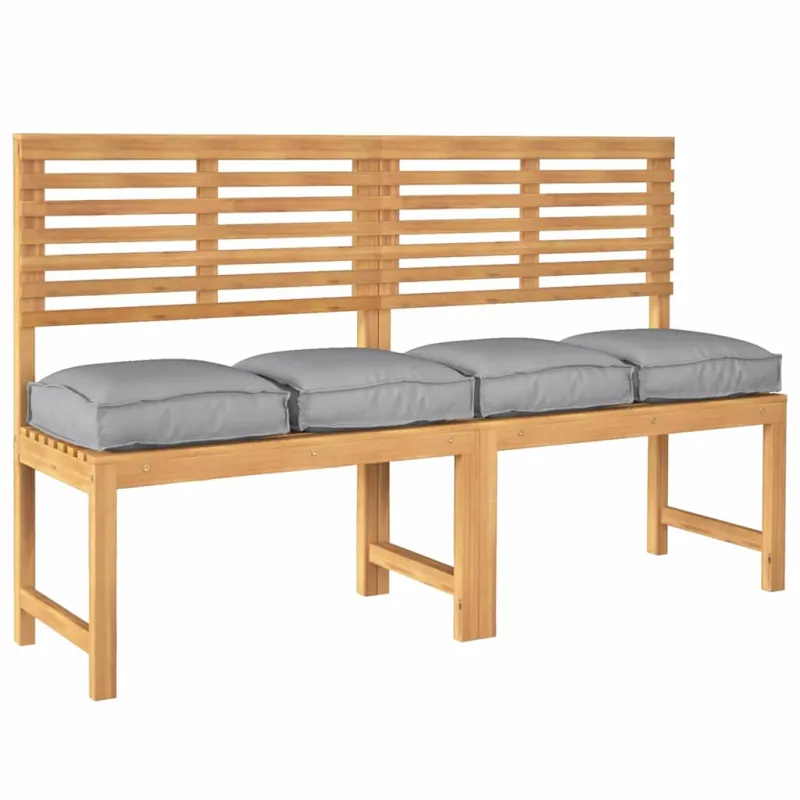 Pagalvėlė 4 pcs Pilka 40 x 40 x 8 cm Oksfordo audinys