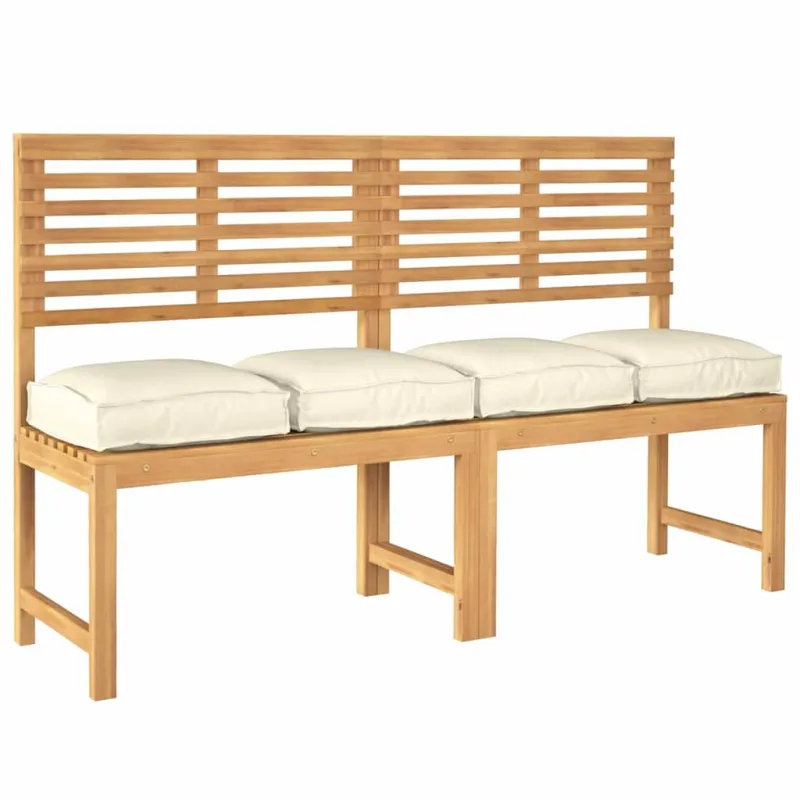 Pagalvėlė 4 pcs Kreminė 40 x 40 x 8 cm Oksfordo audinys