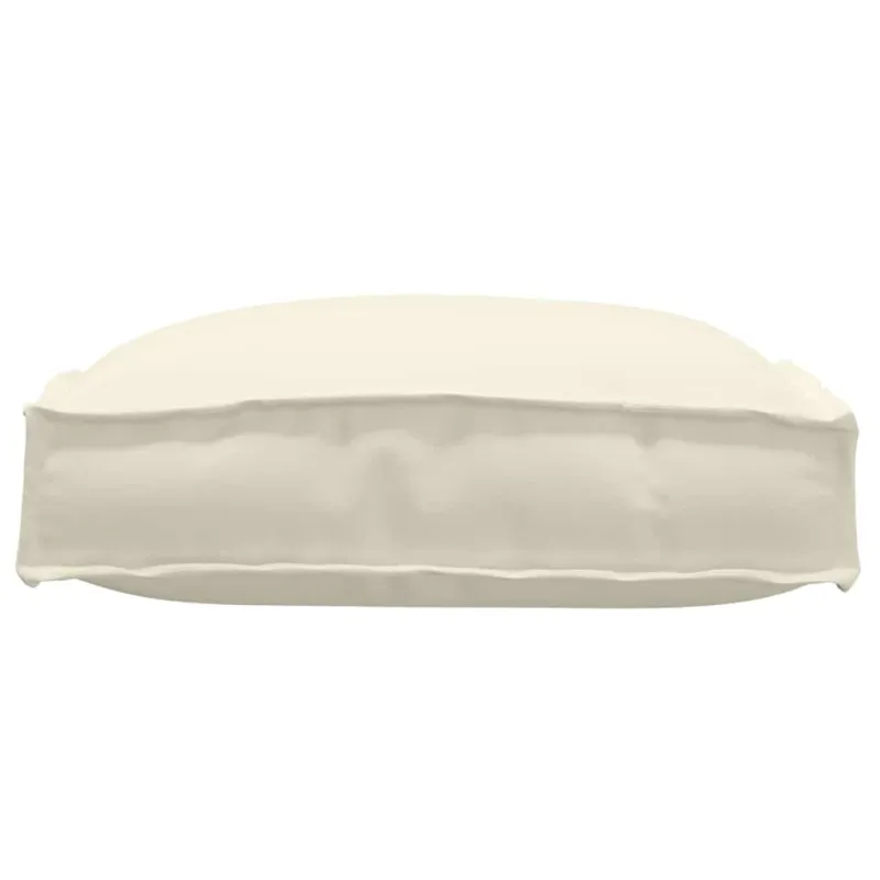 Pagalvėlė 4 pcs Kreminė 40 x 40 x 8 cm Oksfordo audinys