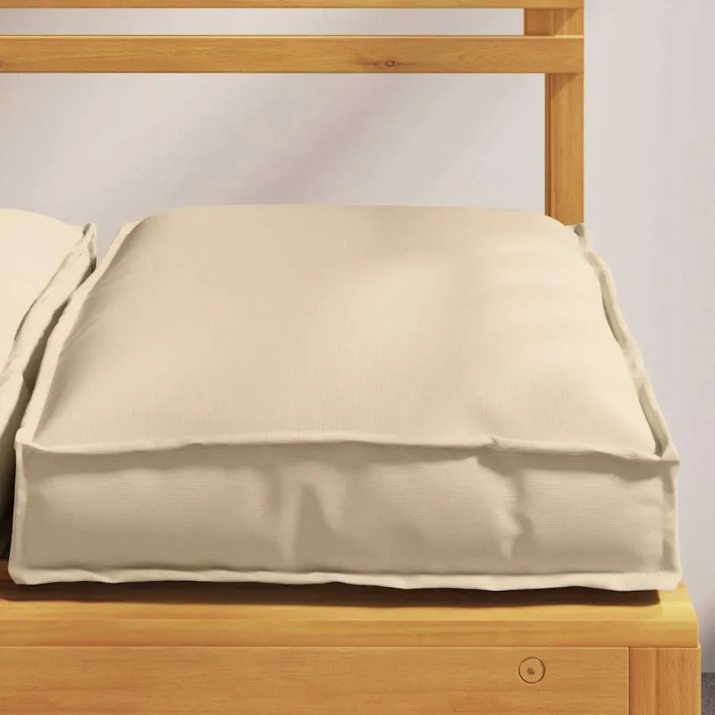 Pagalvėlė 4 pcs Smėlio 40 x 40 x 8 cm Oksfordo audinys