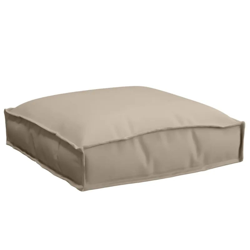 Pagalvėlė 4 pcs Taupe 40 x 40 x 8 cm Oksfordo audinys
