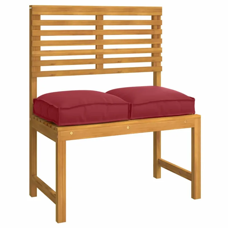 Pagalvėlė 4 pcs Vyno raudona 40 x 40 x 8 cm Oksfordo audinys
