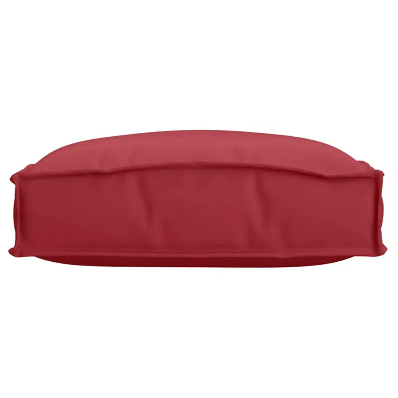 Pagalvėlė 4 pcs Vyno raudona 40 x 40 x 8 cm Oksfordo audinys