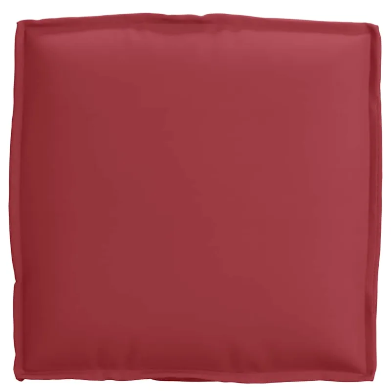 Pagalvėlė 4 pcs Vyno raudona 40 x 40 x 8 cm Oksfordo audinys