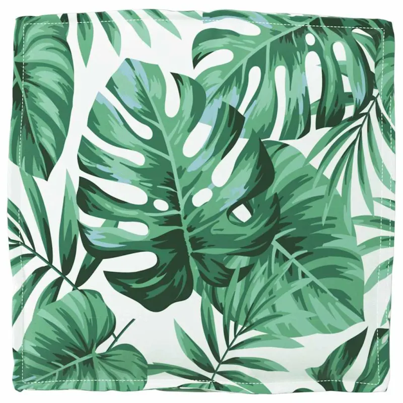 Pagalvėlė 4 pcs Lapų raštas 40 x 40 x 8 cm Oksfordo audinys