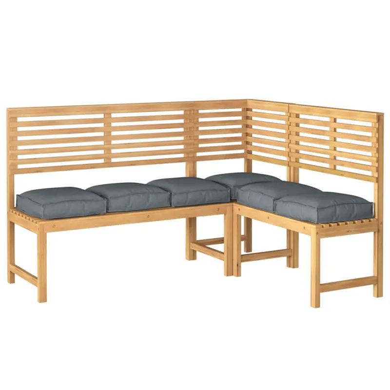 Pagalvėlė 6 pcs Antracitas 40 x 40 x 8 cm Oksfordo audinys