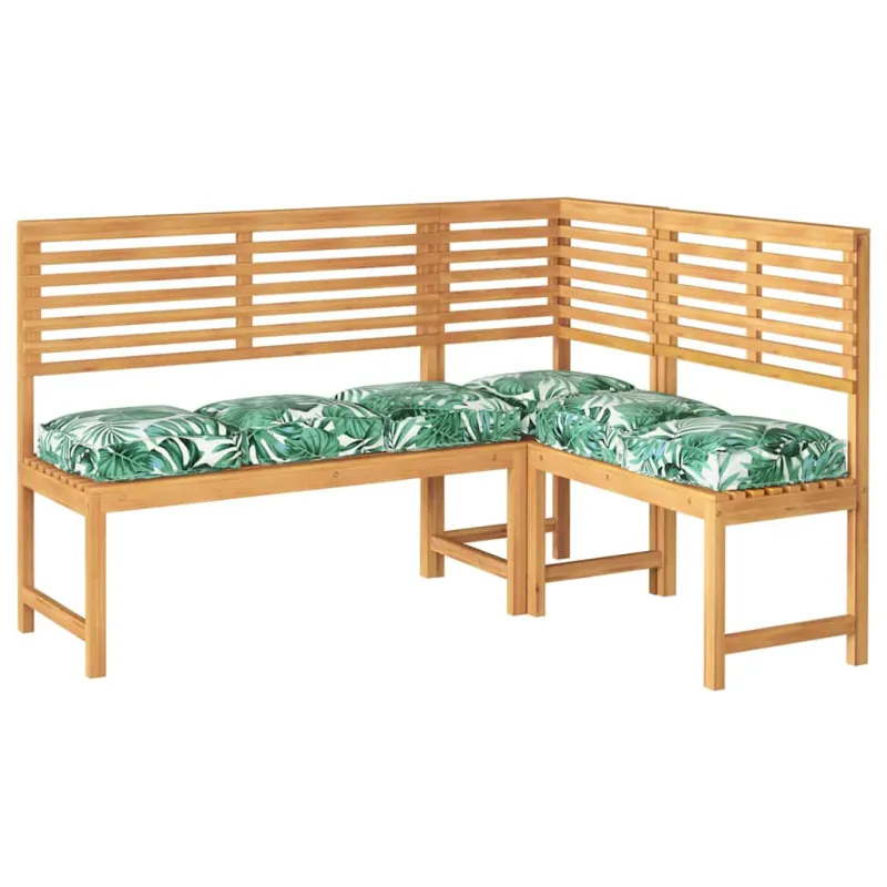 Pagalvėlė 6 pcs Lapų raštas 40 x 40 x 8 cm Oksfordo audinys