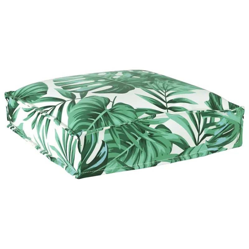 Pagalvėlė 6 pcs Lapų raštas 40 x 40 x 8 cm Oksfordo audinys
