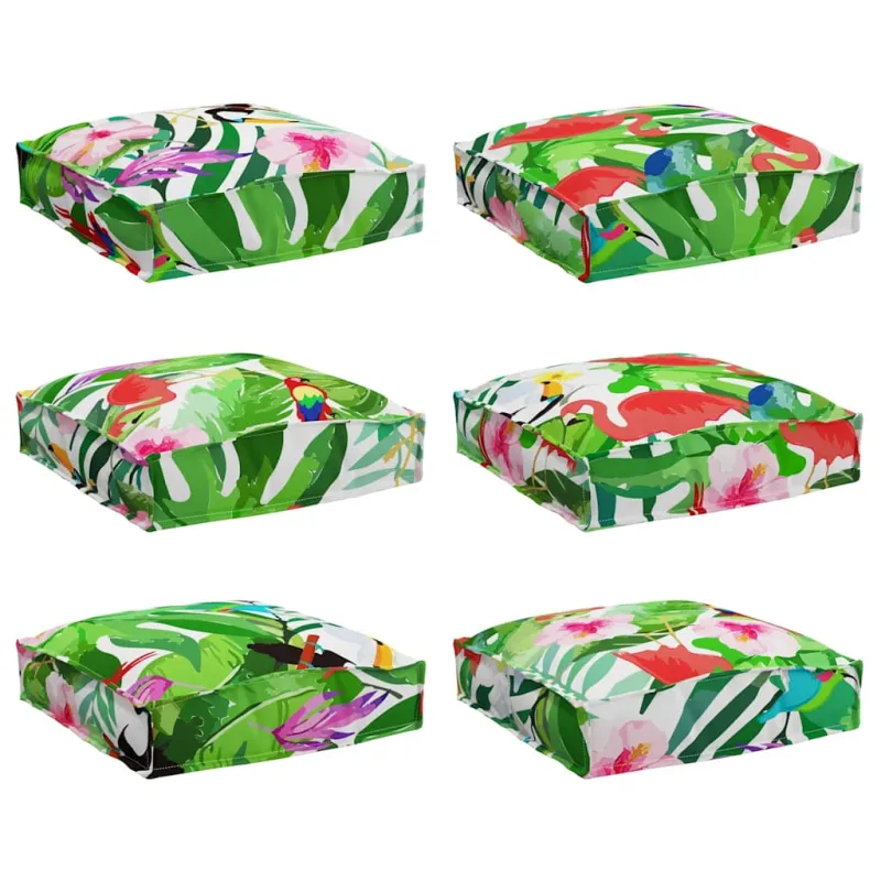Pagalvėlė 6 pcs Įvairiaspalvis 40 x 40 x 8 cm Oksfordo audinys