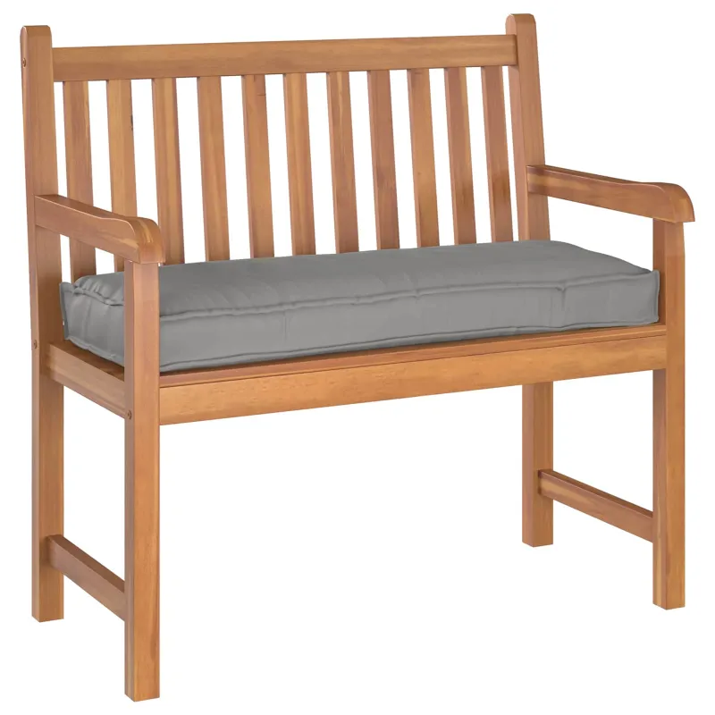 Pagalvėlė Pilka 100 x 40 x 8 cm Oksfordo audinys