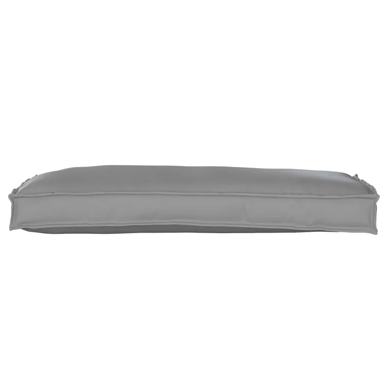 Pagalvėlė Pilka 100 x 40 x 8 cm Oksfordo audinys