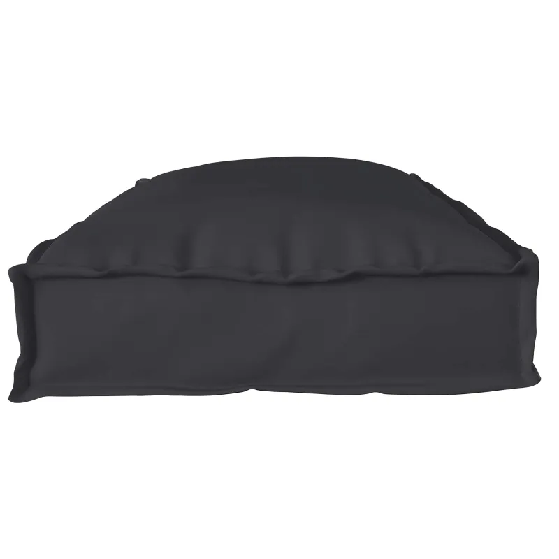 Pagalvėlė Juoda 100 x 40 x 8 cm Oksfordo audinys