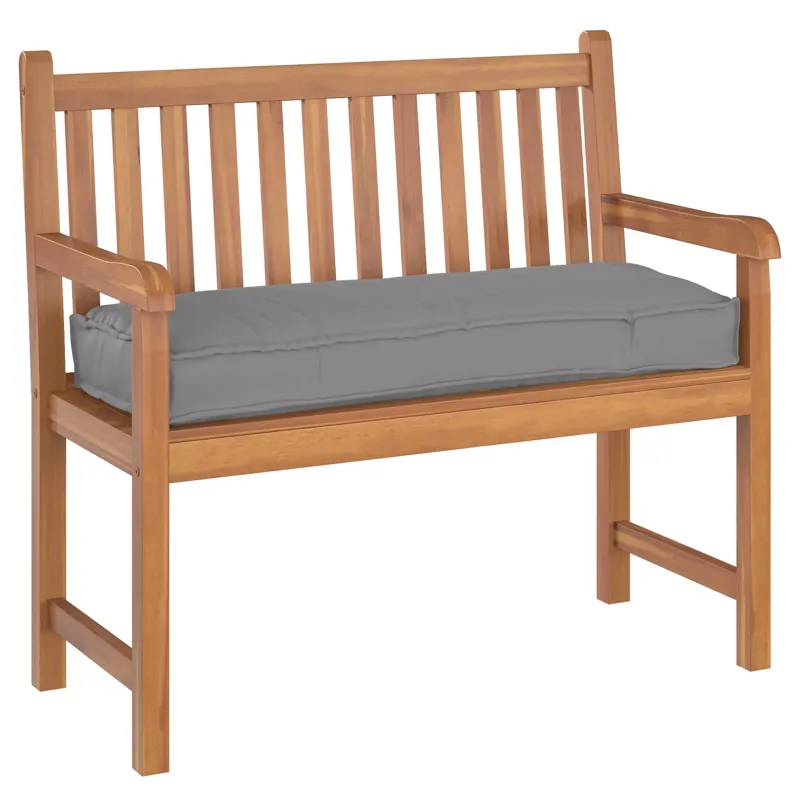 Pagalvėlė Pilka 110 x 40 x 8 cm Oksfordo audinys