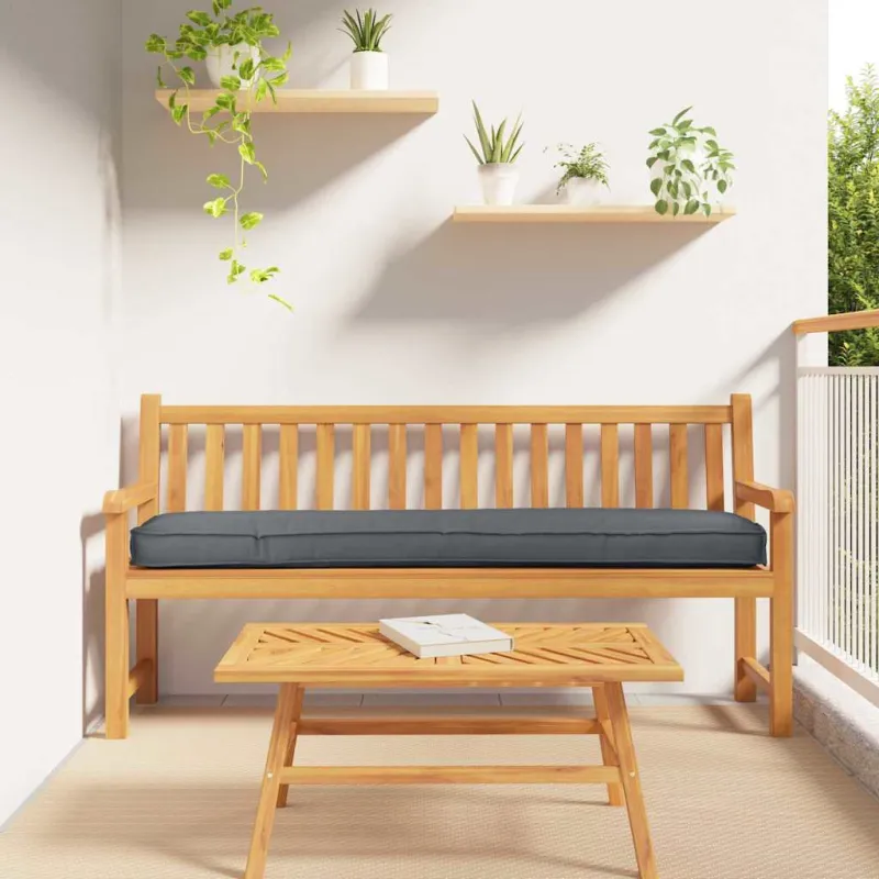 Pallet pagalvė Antracitas 180 x 40 x 8 cm Oksfordo audinys