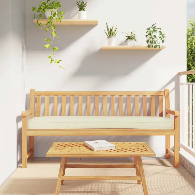 Pallet pagalvė Kreminė 180 x 40 x 8 cm Oksfordo audinys