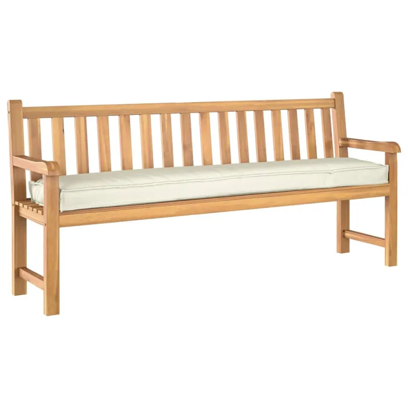 Pallet pagalvė Kreminė 180 x 40 x 8 cm Oksfordo audinys