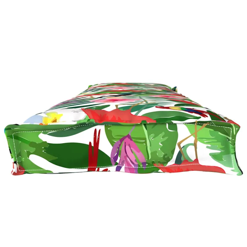Pallet pagalvė Gėlių Tropinė džiunglė 180 x 40 x 8 cm