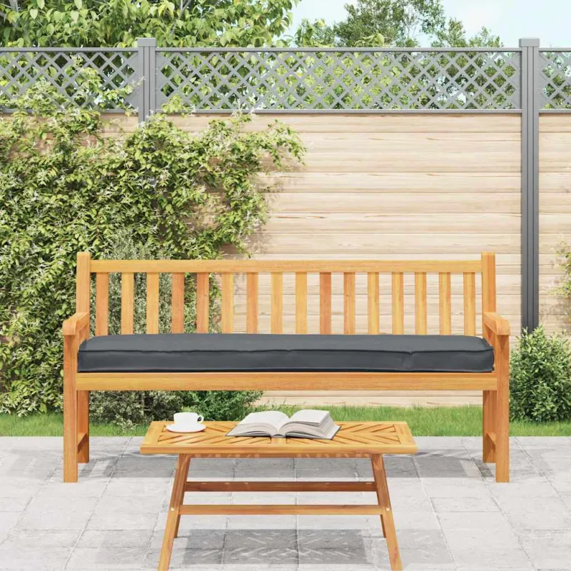 Pallet pagalvė Antracitas 200 x 40 x 8 cm Oksfordo audinys