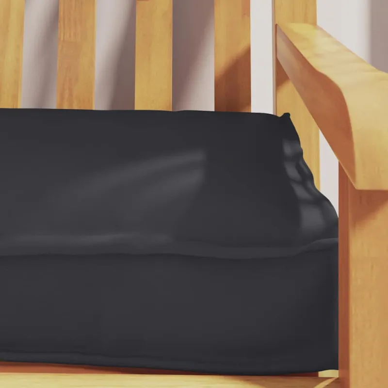 Pallet pagalvė Juoda 200 x 40 x 8 cm Oksfordo audinys
