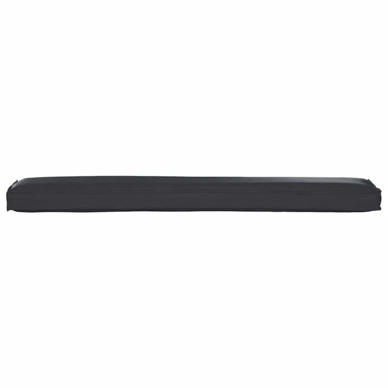 Pallet pagalvė Juoda 200 x 40 x 8 cm Oksfordo audinys