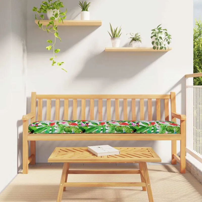 Pallet pagalvė Gėlių Tropinė džiunglė 200 x 40 x 8 cm