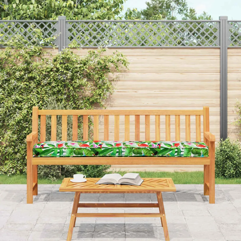 Pallet pagalvė Gėlių Tropinė džiunglė 200 x 40 x 8 cm
