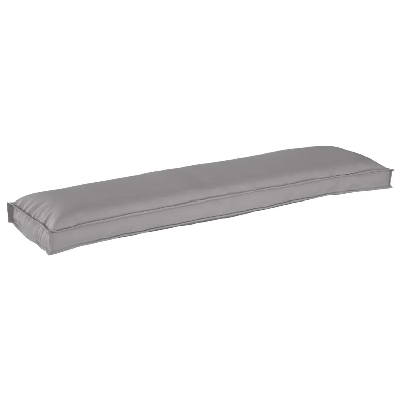 Pallet pagalvių rinkinys 2 pcs Pilka 150 x 40 x 8 cm