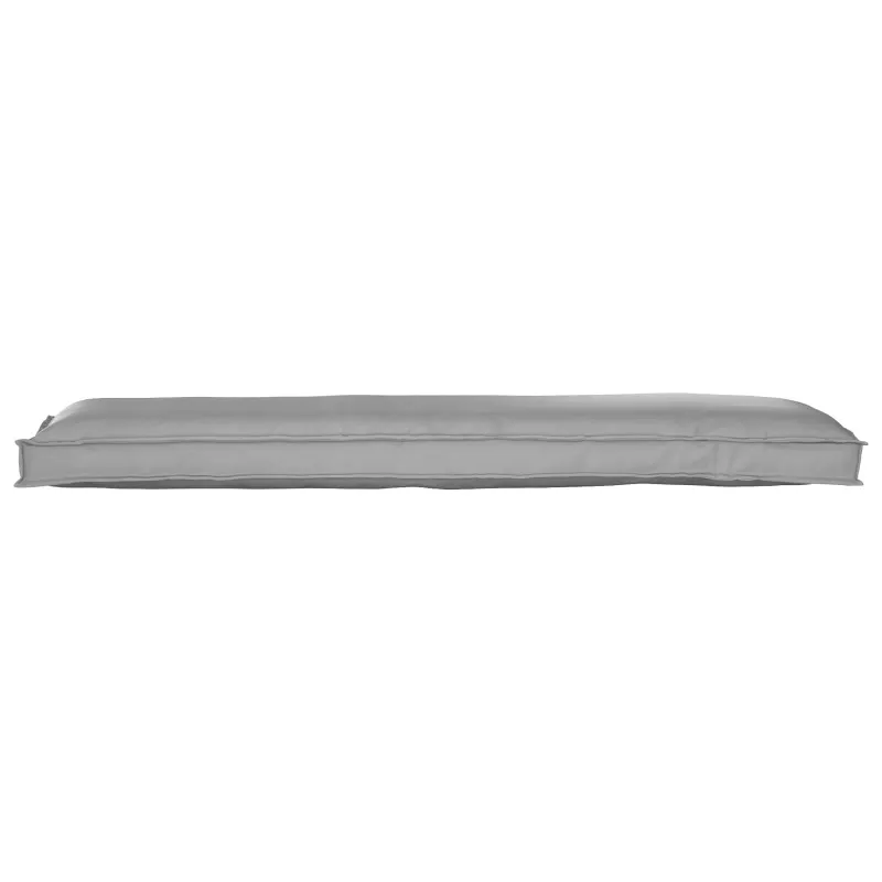 Pallet pagalvių rinkinys 2 pcs Pilka 150 x 40 x 8 cm