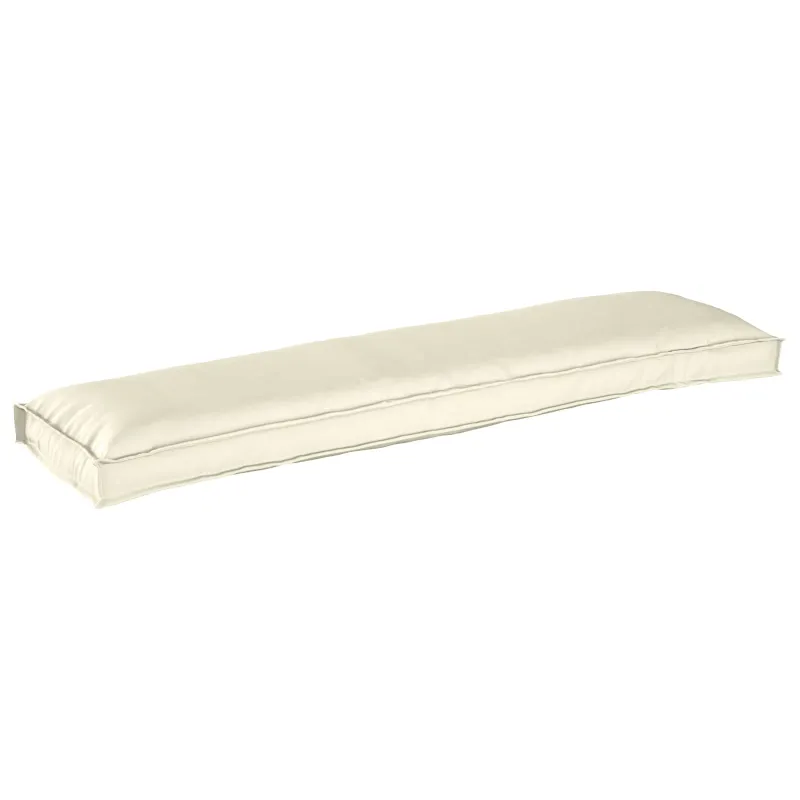 Pallet pagalvių rinkinys 2 pcs Kreminė 150 x 40 x 8 cm