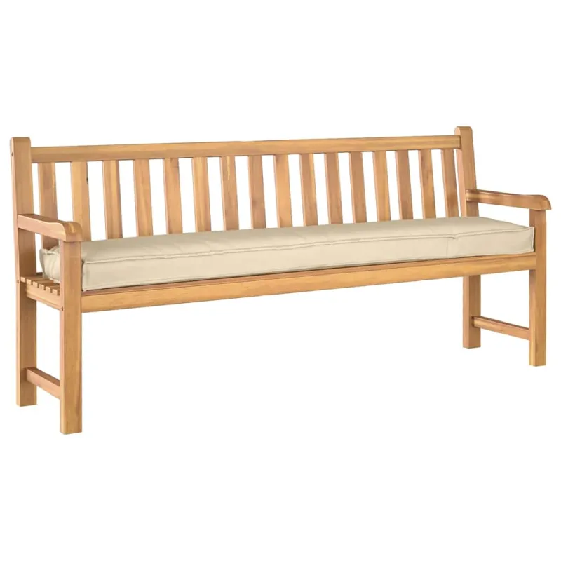 Pallet pagalvių rinkinys 2 pcs Smėlio 180 x 40 x 8 cm