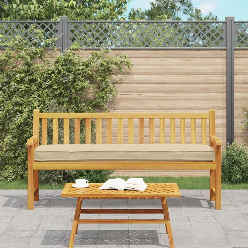 Pallet pagalvių rinkinys 2 pcs Smėlio 180 x 40 x 8 cm