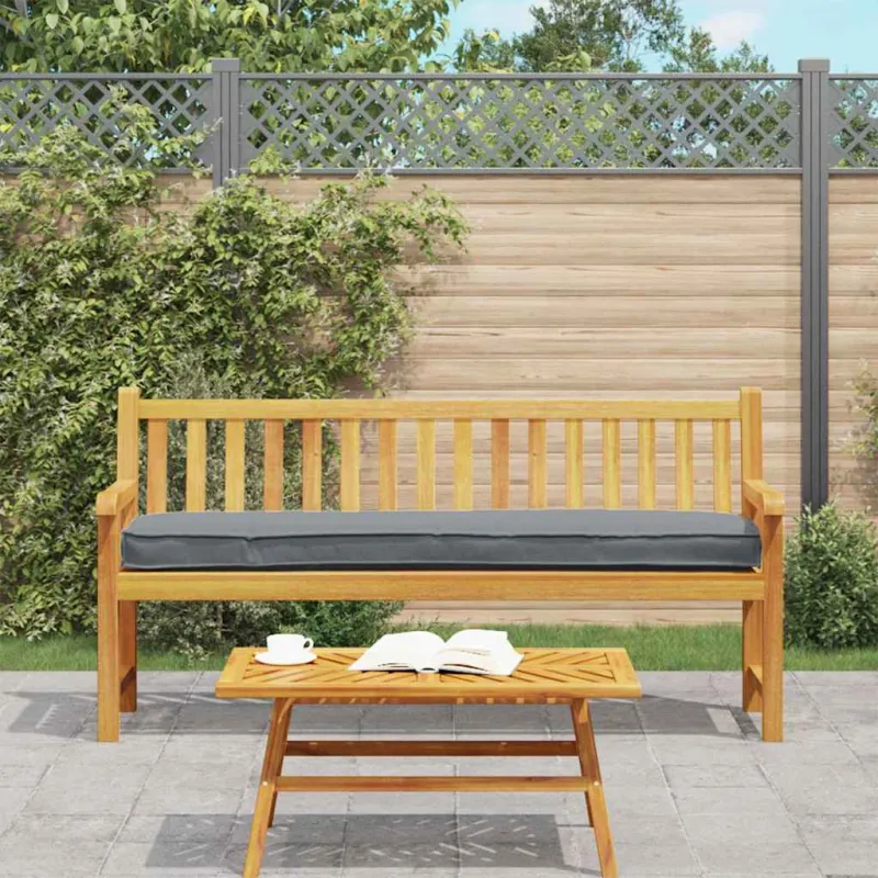 Pallet pagalvių rinkinys 2 pcs Antracitas 200 x 40 x 8 cm