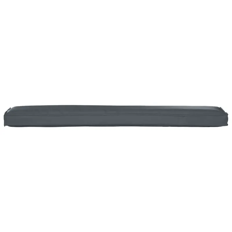 Pallet pagalvių rinkinys 2 pcs Antracitas 200 x 40 x 8 cm