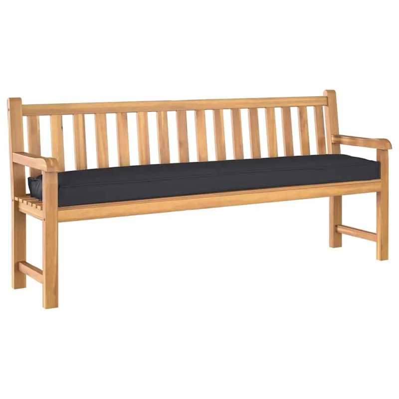 Pallet pagalvių rinkinys 2 pcs Juoda 200 x 40 x 8 cm