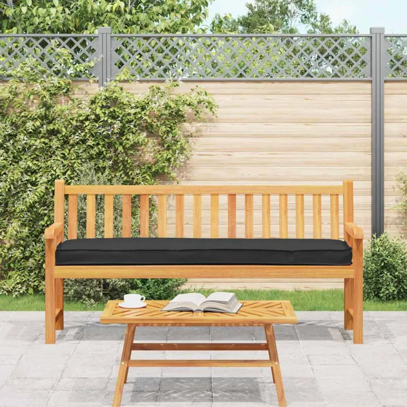 Pallet pagalvių rinkinys 2 pcs Juoda 200 x 40 x 8 cm