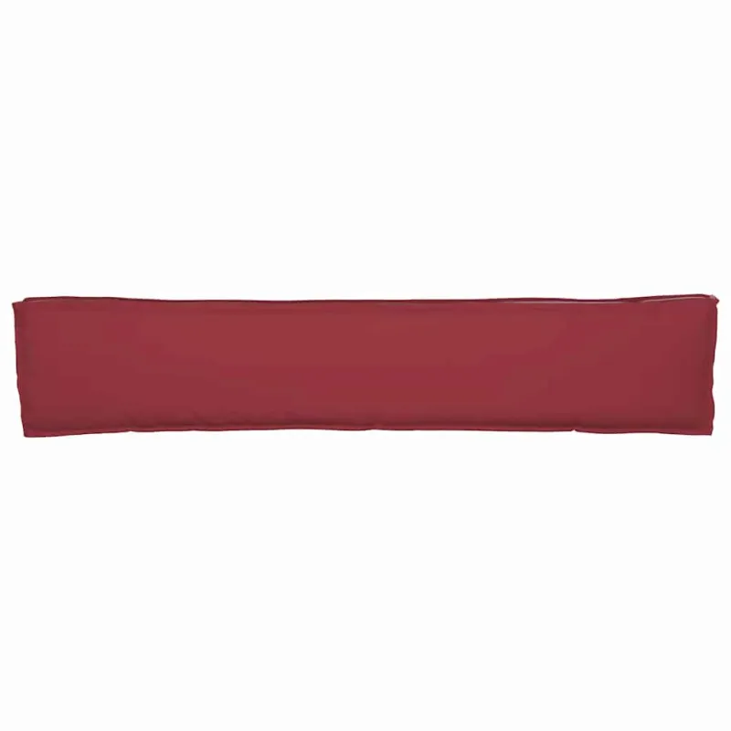 Pallet pagalvių rinkinys 2 pcs Vyno raudona 200 x 40 x 8 cm