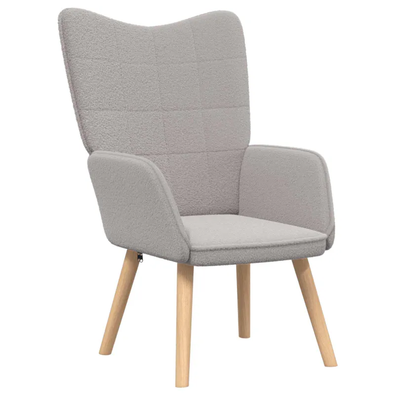 krėslas Šviesiai pilka 62 x 67 x 95,5 cm Šerpos audinys