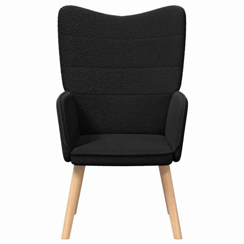 krėslas Juoda 62 x 67 x 95,5 cm Šerpos audinys
