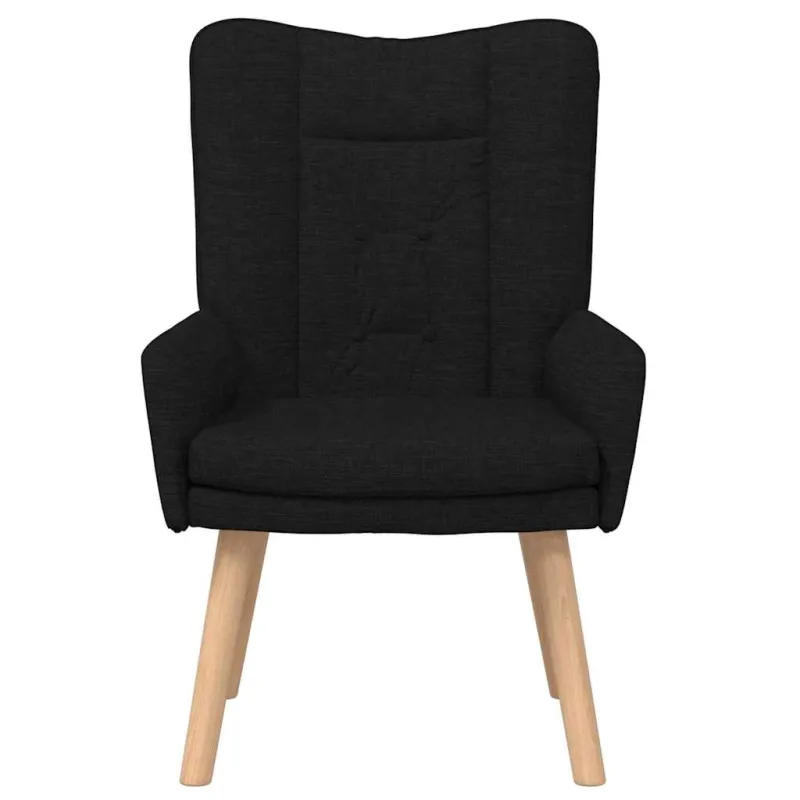 krėslas Juoda 63 x 67 x 94 cm Audinys ir fanera