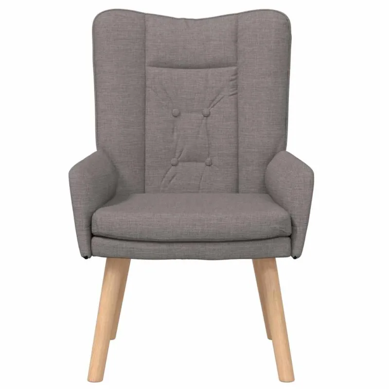 krėslas Taupe 63 x 67 x 94 cm Audinys ir fanera