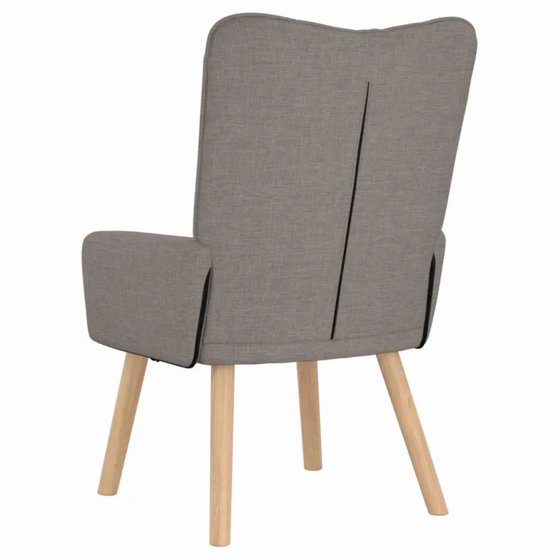 krėslas Taupe 63 x 67 x 94 cm Audinys ir fanera
