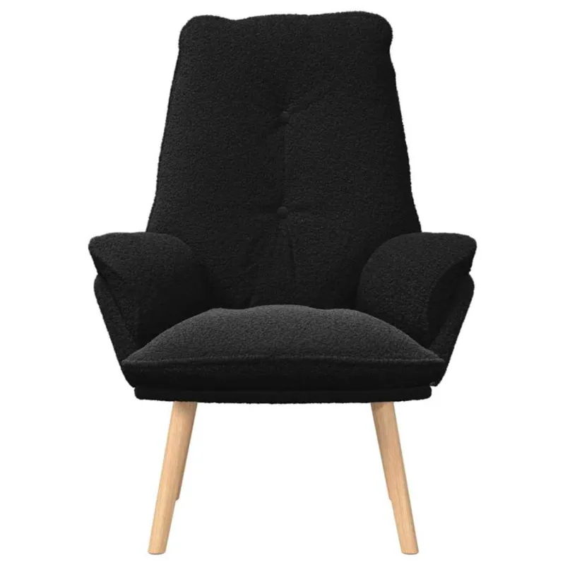 krėslas Juoda 69 x 74 x 93 cm Šerpos audinys